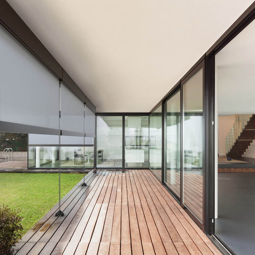 Jalousie für Fenster - SCREENY 150 GC S53 - KE Outdoor Design - Segeltuch / für Außenbereich / für Gewerbegebrauch