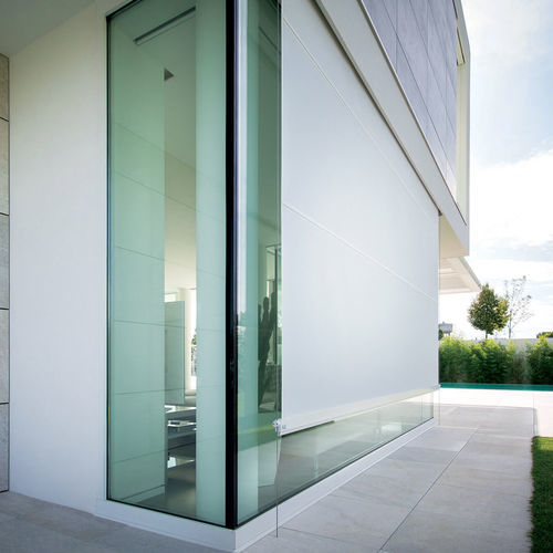 Vertikaljalousie - SCREENY 130 GC CABRIO S27 - KE Outdoor Design - mit Kassette / für Fenster / Segeltuch