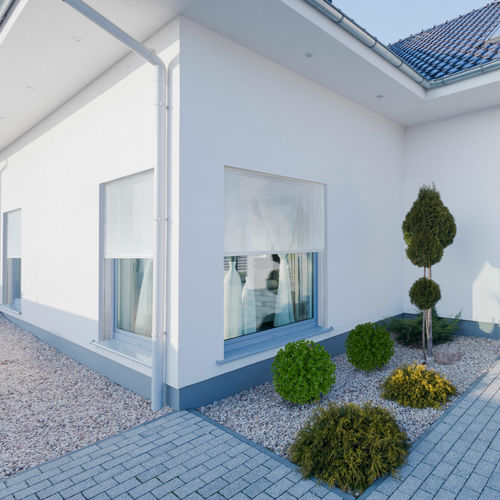 Jalousie für Fenster - SCREENY 130 BOX - KE Outdoor Design - PVC / Polyester / Stoff