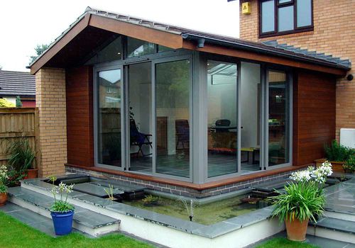 Glasschiebetür - GRAND SLIDER II - I D Systems - Aluminium / mit Doppelverglasung / Sicherheit