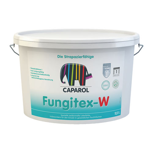 Dekorfarbe - FUNGITEX-W - Caparol - für den Innenraum / für Wand / Latex