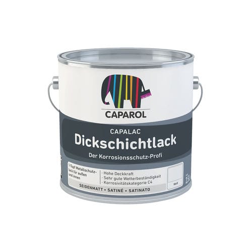 Schutzfarbe - CAPALAC DICKSCHICHTLACK - Caparol - Endbearbeitung / für Außenbereich / für den Innenraum