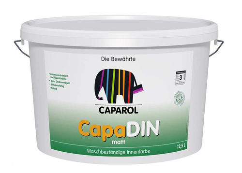 Dekorfarbe - CAPADIN - Caparol - für Außenbereich / für den Innenraum / für Decke