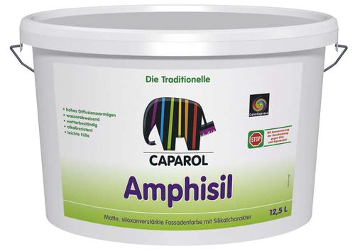 Dekorfarbe - AMPHISIL - Caparol - für Außenbereich / Fassaden / Siloxan