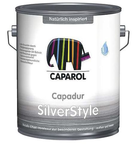 Schutzlack - CAPADUR SILVERSTYLE - Caparol - für Holz / silberfarben / VOC-emissionsarm