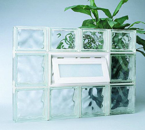 Quadratischer Glasbaustein - GUARDWISE® - Pittsburgh Corning - Struktur / maßgefertigt