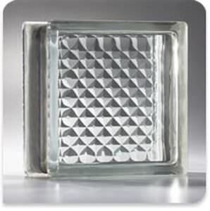 Quadratischer Glasbaustein - ENERGY EFFICIENT DELPHI® - Pittsburgh Corning - Struktur / dämmend