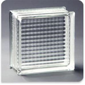 Quadratischer Glasbaustein - THICKSET® 90 ENDURA™ - Pittsburgh Corning - Struktur / flammenhemmend