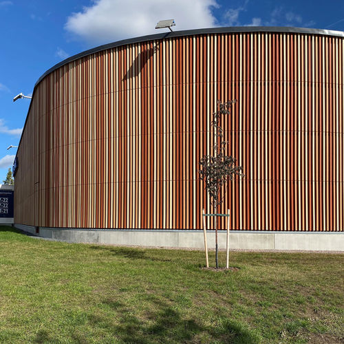 Keramik-Sonnenschutzlamelle - B-5X13 - Tempio - für Fassaden / für Fenster / vertikal