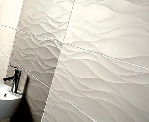Feinsteinzeugfliesen - DURASTONE : 3D BLOOM - EVERSTONE - 3D / für den Innenraum / bodenstehend