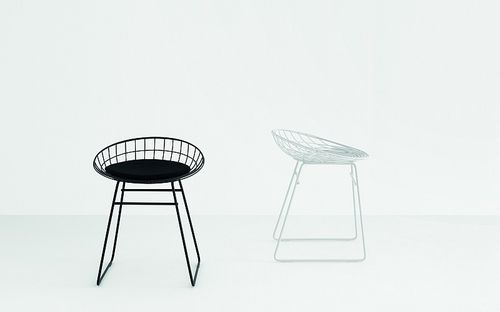Moderner Hocker - KM - pastoe - Stahl