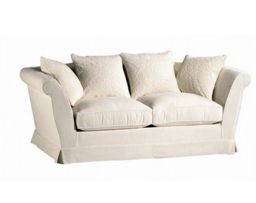 Klassisches Sofa - CHARLOTTE - D'ARGENTAT - Landhausstil / Stoff / beige