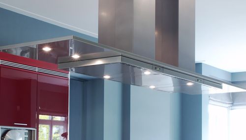 Inseldunstabzug - PA SERIES: 2/20 - ABK InnoVent - Abluft / mit integrierter Beleuchtung