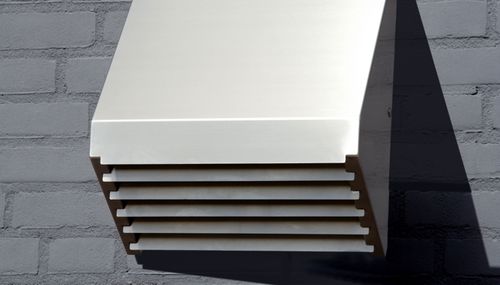 Metall-Lüftungsgitter - GABK146AHR - ABK InnoVent - rechteckig / zur Außenaufstellung / für Privatgebrauch