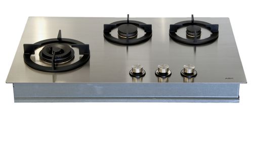 Gaskochfeld - KOONAKA : KPG0301 - ABK InnoVent - mit 3 Kochfeldern / Einbau / mit Drehknöpfen