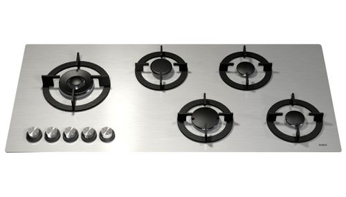 Gaskochfeld - KPGM : KPGM0513 - ABK InnoVent - mit 5 Kochfeldern / Einbau / mit Drehknöpfen