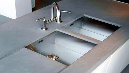 Doppelbeckenspüle - BARONGA: BAR40 - ABK InnoVent - ohne Abtropffläche / Edelstahl / einbaufähig