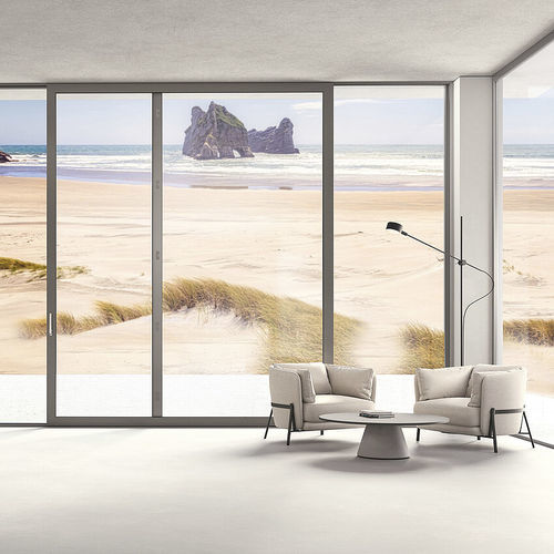 Aluminium-Schiebesystem - PATIO INOWA - Frank Roto DST GmbH - Tür / für Fenster / mit versteckten Laufrollen