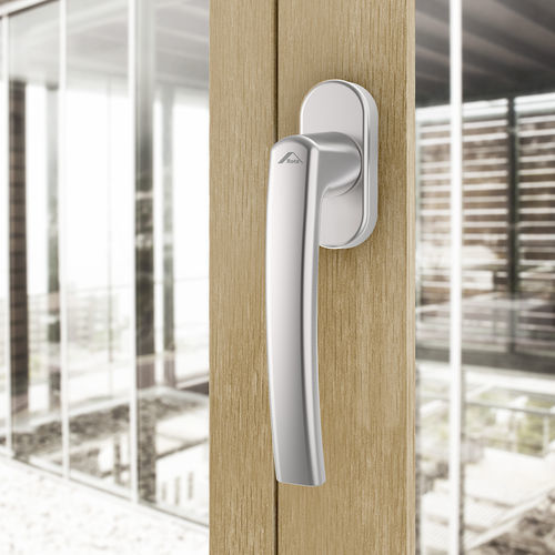 Griff für Fenster - LINE - Frank Roto DST GmbH - Aluminium / Holz / modern