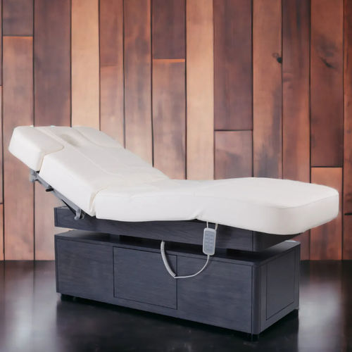 Elektrische Massageliege - FIRST CLASS - Iso Benessere® - Holz / mit Stauraum / höhenverstellbar