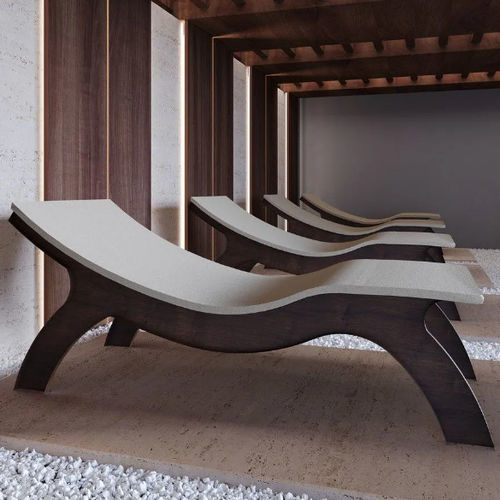 Moderne Liege - SAINT ANTHONY - Iso Benessere® - Holz / für Außenbereich / 1 Platz