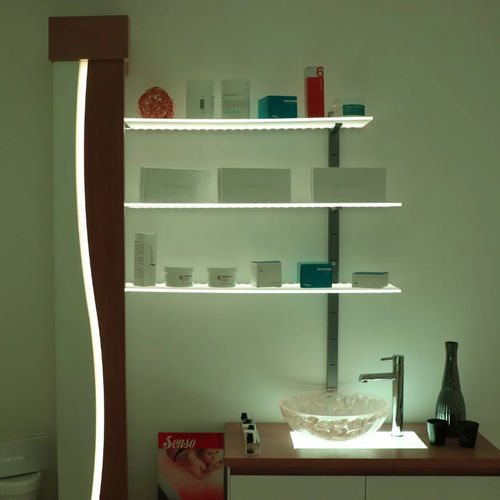 Wandregal - LUMINA - Iso Benessere® - modern / Holz / für Spa