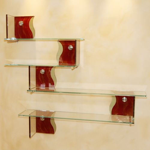 Wandmontiertes Regal - MIROITERIE PETITJEAN - Modul / modern / Glas