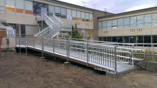 Aluminium-Zugangsrampe - ADA  - Upside Innovations - für Behinderte