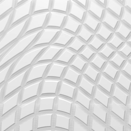 Dekorplatte für Innenausbau - PD032 PUNXA X2 - Decustik - texturiert / 3D / 3D-Effekt