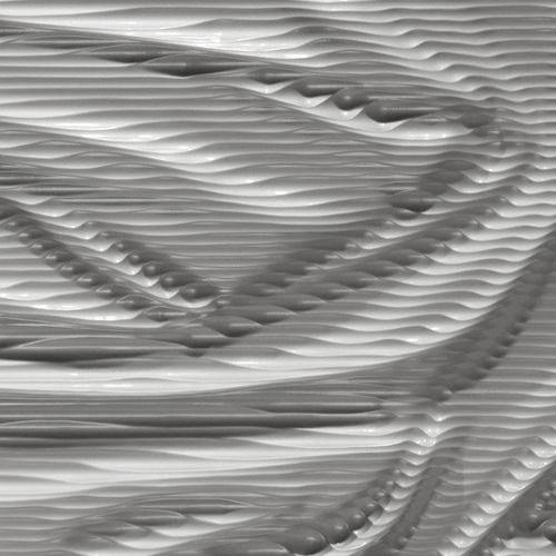 Dekorplatte für Innenausbau - PD028 LEDA - Decustik - 3D / 3D-Effekt / nach Maß