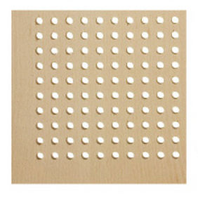 Akustikplatte für Decke - PA P018 - Decustik - für Wand / MDF / rechteckig