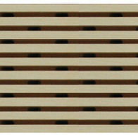 Wandmontierte Akustikplatte - D+006 - Decustik - für Decke / Holz / melaminbeschichtet