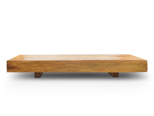 Moderner Couchtisch - ORGANIC - Rotsen Furniture - Massivholz / rechteckig / maßgefertigt