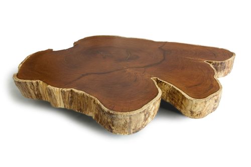 Moderner Couchtisch - PAW PRINT - Rotsen Furniture - Holz / aus wiederverwertetem Material / für Privatgebrauch