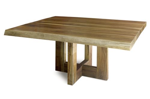 Moderner Tisch - JACARANDA - Rotsen Furniture - Holz / rechteckig / aus wiederverwertetem Material