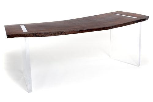 Moderner Schreibtisch - RECLAIMED WOOD FLOATING - Rotsen Furniture - Holz / mit Gestell aus Paneelen / für Gewerbegebrauch