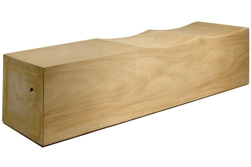 Moderne Bank - PEDRA 2 - Rotsen Furniture - Holz / aus recyceltem Material