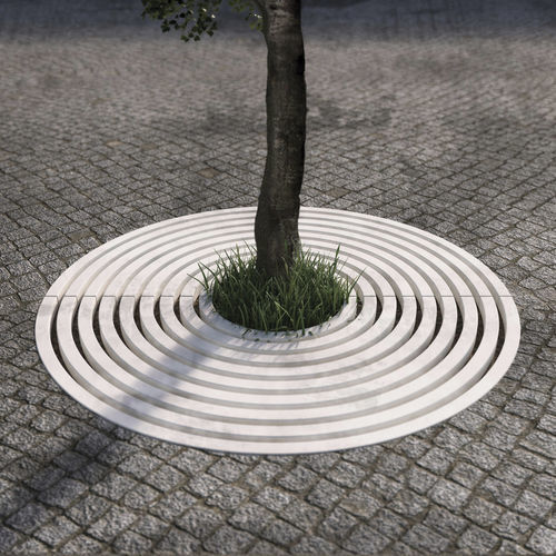 Rundes Baumgitter - CIRCLE - BELLITALIA - Beton / Ultrahochleistungs (UHFB)