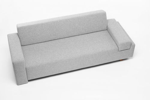 Modernes Sofa - UPSIDE DOWN COUCH  - De Vorm - Stoff / grau / Zweisitzer