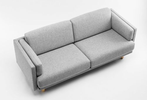 Ecksofa - ARNHEM - De Vorm - modern / Stoff / mehrfarbig