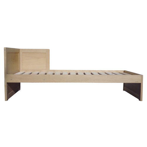 Einpersonenbett - ETERNITY - Nonjetable - modern / Kopfteil / Bettkasten