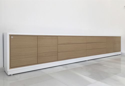 Niedriger Aktenschrank - Grupo GUBIA - Iroko / modern / für professionellen Einsatz