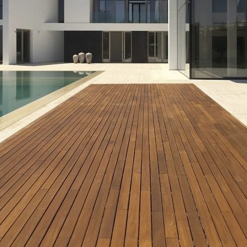 Holzbodenbelag - Grupo GUBIA - für Außenbereich / für Terrasse / für Wohnhaus