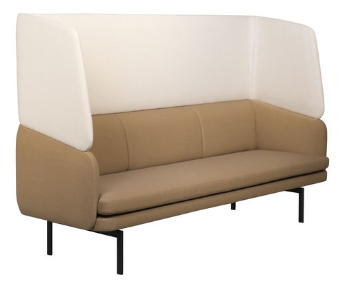 Modernes Sofa - GABO  - Casala - Stoff / Hochlehner / für Konzentration und Privatsphäre