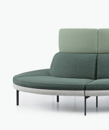 Modulare Polsterbank - GABO - Casala - modern / Stoff / für Gewerbegebrauch