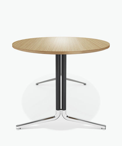 Moderner Besprechungstisch - TEMO - Casala - Holz / Gestell aus Aluminium / rechteckig