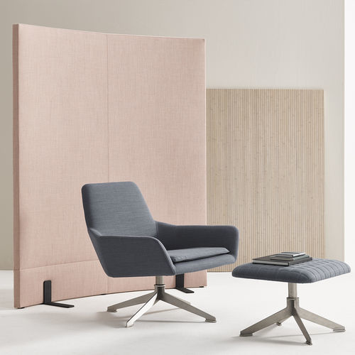 Stoff-Raumteiler - BRICKS WALL - Casala - Schaumstoff / für Büro / für öffentliche Bereiche