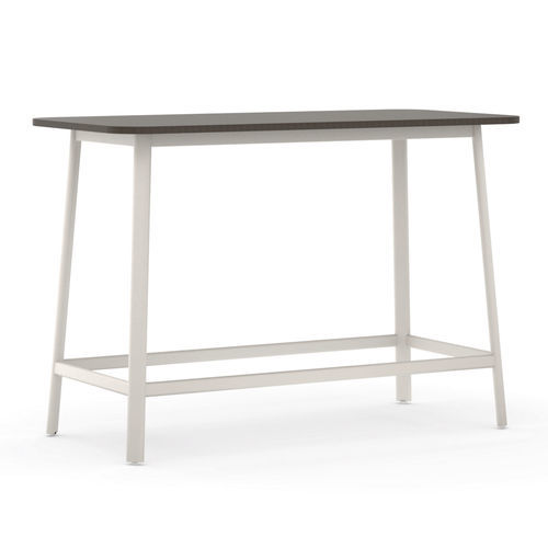 Moderner Tisch - SOLID - Casala - Holz / Gestell aus Metall / rechteckig