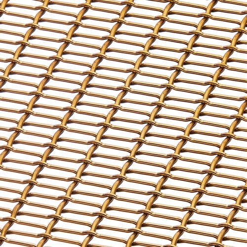 Metall-Geflecht / Dekor - LPZ-28 - BANKER WIRE - Messing / Aluminium / Stahl