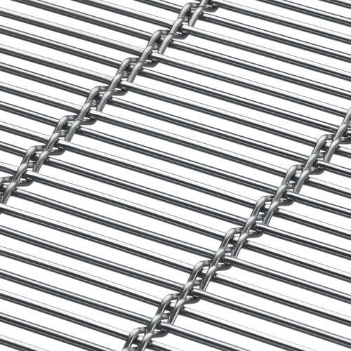Metall-Geflecht / Dekor - M13Z-179 - BANKER WIRE - Messing / Stahl / Bronze